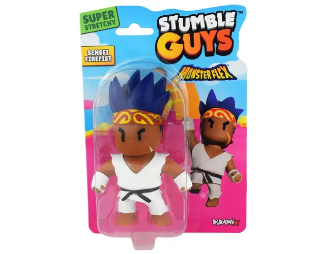Figurina flexibila, Monster Flex, Stumble Guys, Sensei Firefist