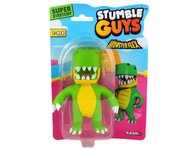 Figurina flexibila, Monster Flex, Stumble Guys, T-Rex