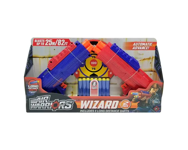 Arma de jucarie Air Warriors, Wizard, 2 buc