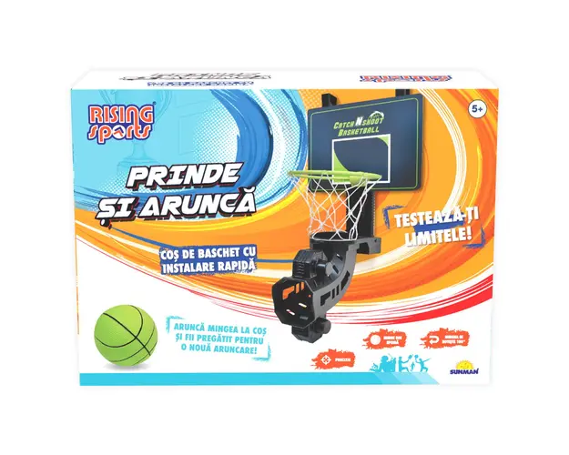 Cos de baschet cu lansator, Rising Sports, Catch and Shoot