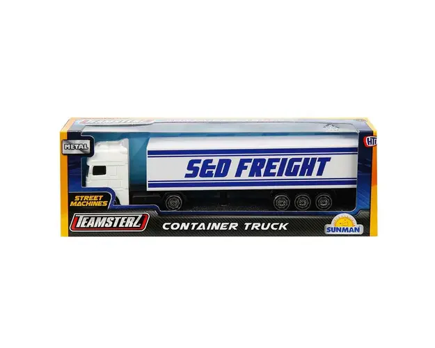 Camion cu remorca, Teamsterz, Alb