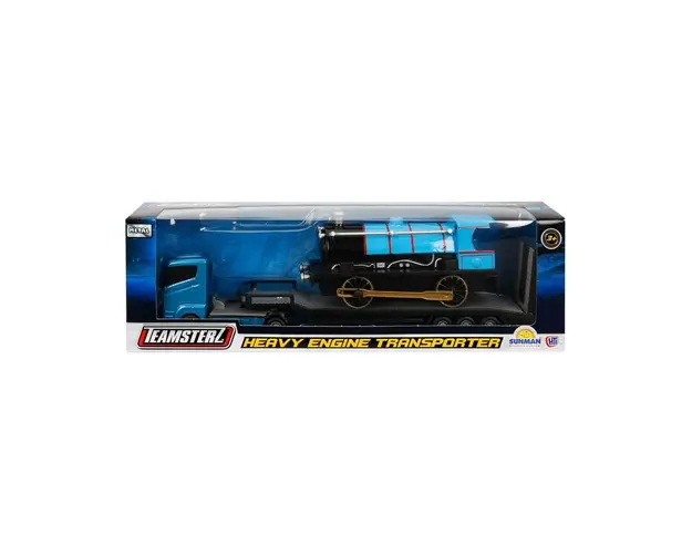 Transportor cu trenulet, Teamsterz, Albastru