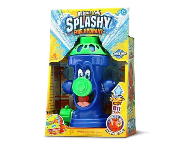 Jucarie pentru apa, Lanard Toys, Splashy Fire Hydrant, Albastru