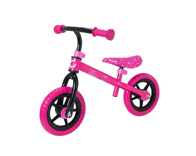 Bicicleta fara pedale, Evo, Balance Bike, 10 inch, Roz