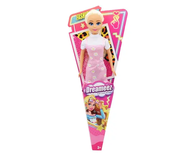 Papusa fashion cu par blond, Dreameez, 33 cm