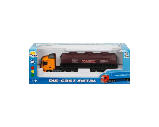 Transportator Die-Cast Truck Metal, Sunman, 1:64, 22 cm