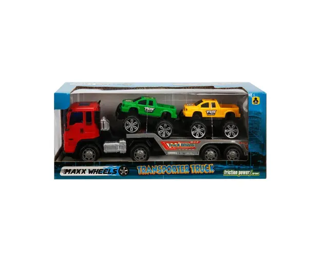 Transportator cu 2 vehicule, 1 Nivel, Maxx Wheels