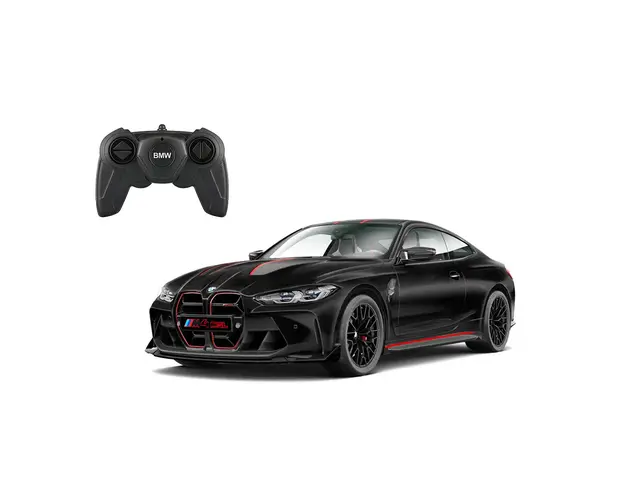 Masinuta cu telecomanda, Rastar, BMW M4 CSL, 1:16, Negru