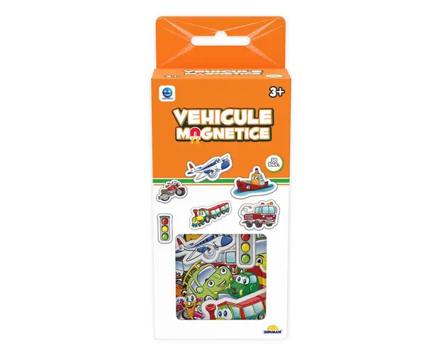 Joc educativ Smile Games, Vehicule magnetice