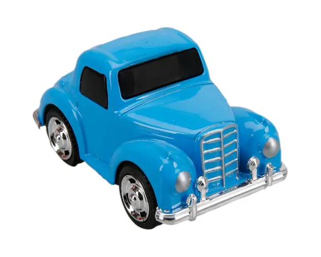 Masinuta din metal Mini Series, Maxx Wheels, 6 cm, Albastru