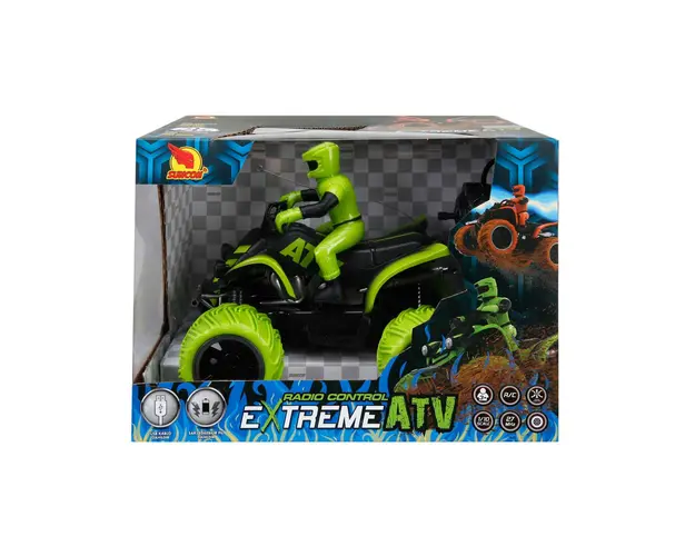 ATV cu telecomanda, Sunman, 1:10, Verde