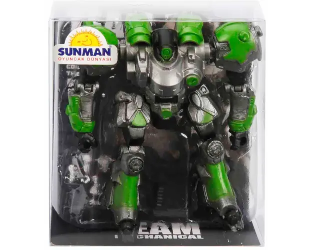 Mini Robot, Verde, 9 cm