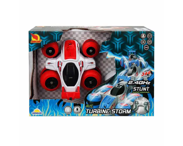 Masina cu telecomanda, Suncon, Turbine Storm, Rosu, 16 cm