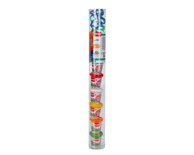 Set plastilina cu 6 culori, Crafy