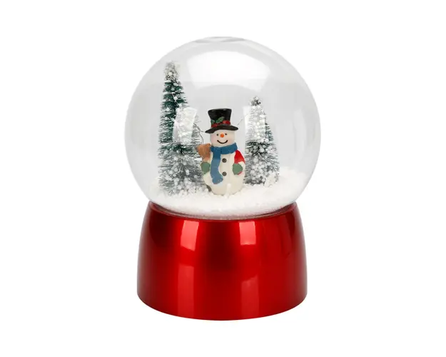 Glob de zapada cu lumini, muzica si USB, Sunman, Om de zapada, 26 cm
