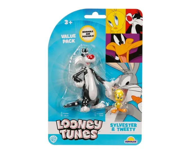 Set 2 figurine, Looney Tunes, Tweety si Sylvester