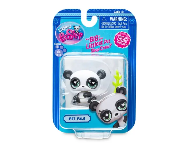 Figurina animalut si accesoriu, Littlest Pet Shop, Seria 1