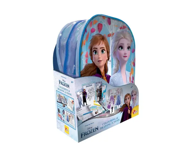 Set de creatie cu ghiozdan, Lisciani, Frozen