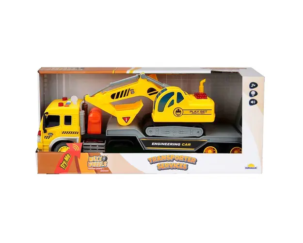 Transportor cu lumini si sunete, Maxx Wheels