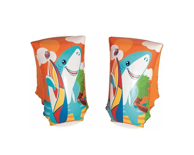Set 2 aripioare inot, Bestway, model rechin, 30 x 15 cm