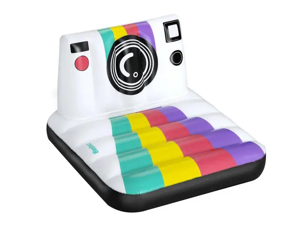 Fotoliu gonflabil cu spatar, Bestway, Camera foto, 127 x 102 cm