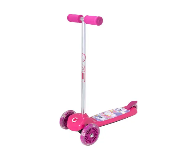 Trotineta cu 3 roti, Evo, Light Up Move n Groove, Unicorni