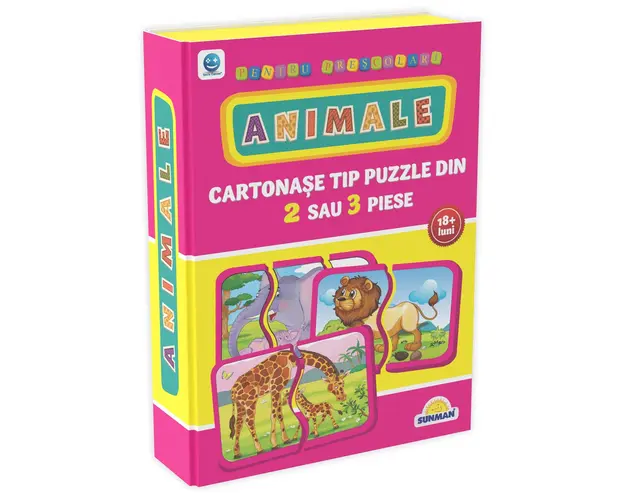 Joc educativ, Smile Games, Primele animale, 40 piese
