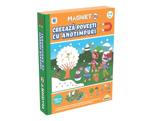 Joc educativ, Smile Games, MagnetIQ, Creeaza povesti cu anotimpuri