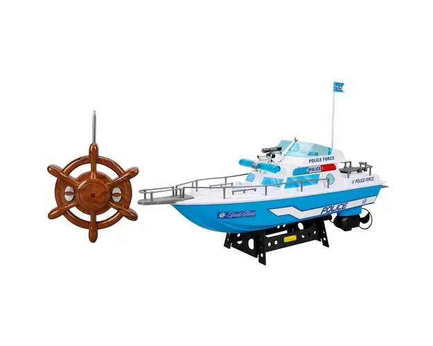 Barca cu telecomanda, Suncon, Politie, 45 cm