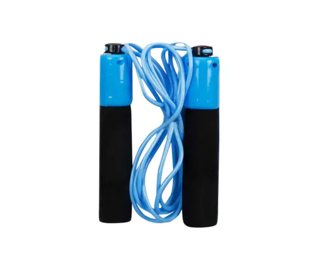 Coarda de sarit cu numarator, Rising Sports, 2,75 m, Albastru