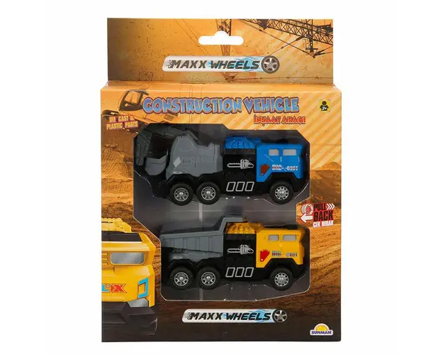 Set 2 vehicule de constructie, Maxx Wheels