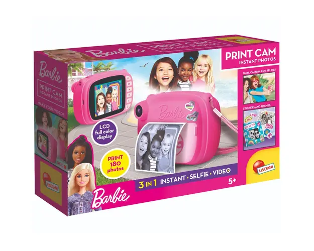 Camera foto instant, Lisciani, Barbie