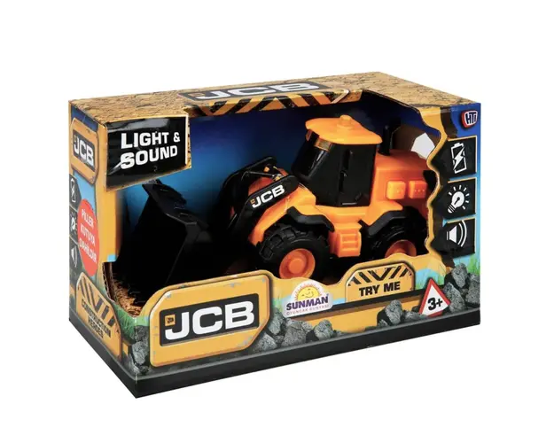 Excavator cu lumini si sunete, JCB