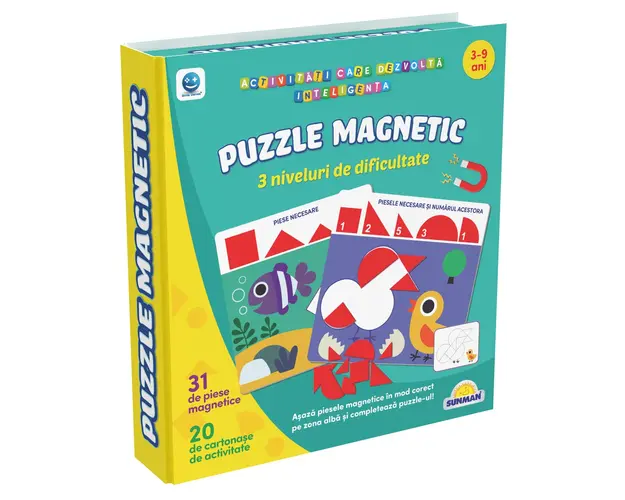 Joc educativ, Smile Games, Puzzle magnetic