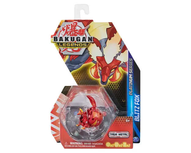 Figurina Platinum Bakugan Legends, Blitz Fox, 20140305