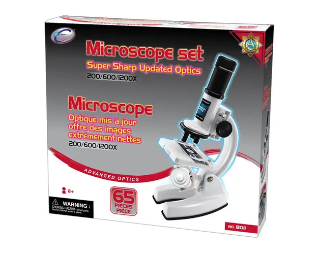 Set Eastcolight Microscop 200/600/1200x, 65 piese