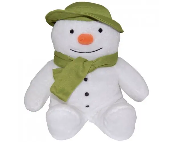 Jucarie din plus, Rainbow Designs, Snowman, 20 cm