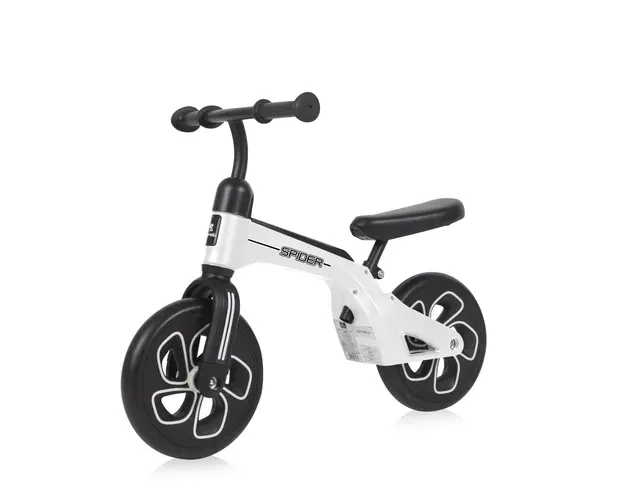 Bicicleta de tranzitie, fara pedale, roti mari, Lorelli Spider, White