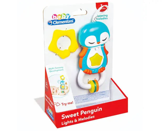 Jucarie interactiva, Clementoni, Pinguin