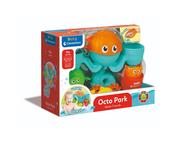 Jucarie pentru baie, Clementoni, Octo Park