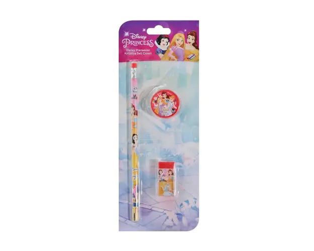 Set instrumente de scris, Disney Princess, 3 buc