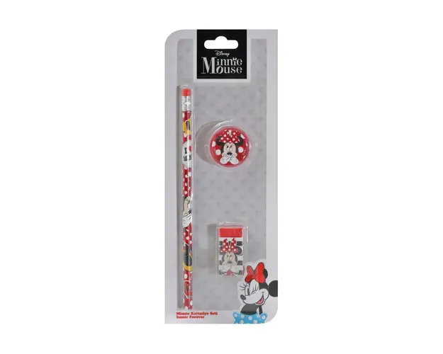 Set instrumente de scris, Minnie, 3 buc