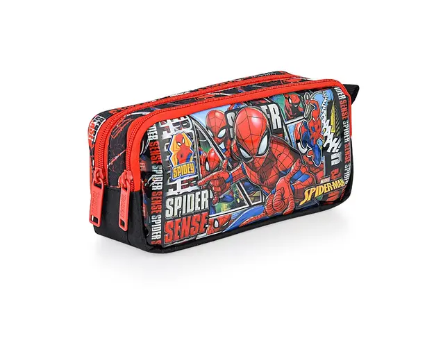 Penar dreptunghiular cu 2 fermoare Spider Sense, Spiderman