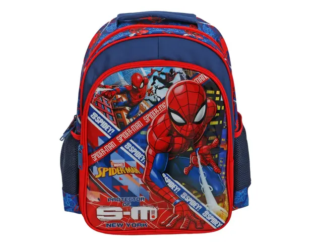 Ghiozdan cu 2 compartimente Go Spidey, Spiderman