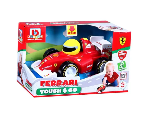 Primul meu Ferrari Touch And Go, Bburago, Formula Race