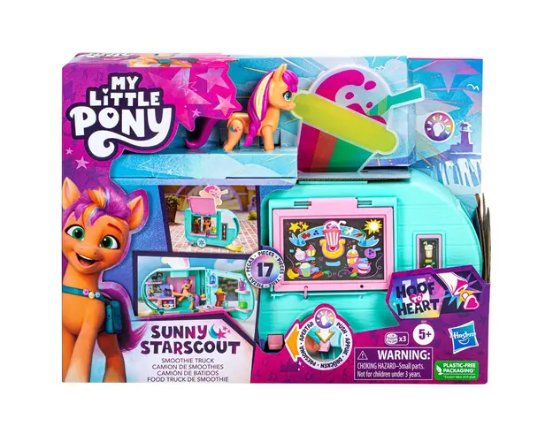 Set de joaca, My Little Pony, Rulota de Smoothie a lui Sunny Starscout