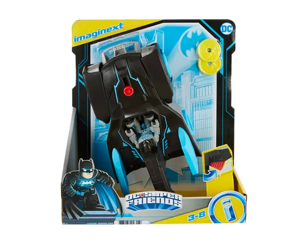 Set de joaca, Imaginext, DC Super Friends, Bat-Tech Batmobile, GWT24