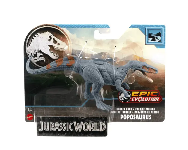 Figurina dinozaur articulata, Jurassic World, Poposaurus, HTK49