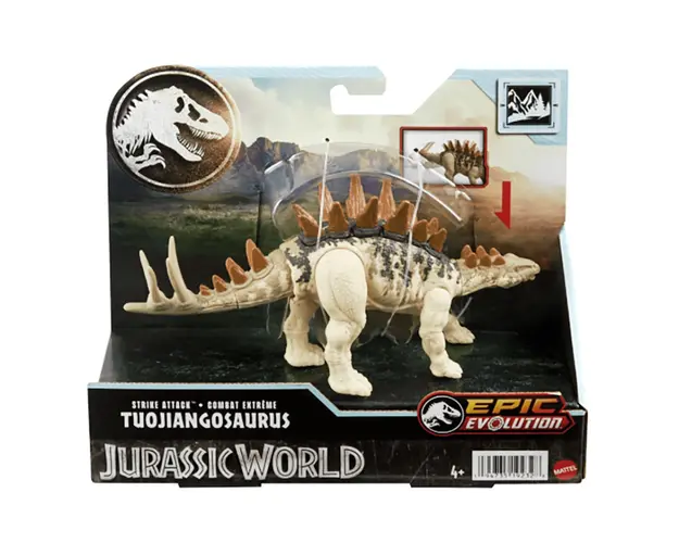 Figurina dinozaur articulata, Jurassic World, Tuojiangosaurus, HTK62