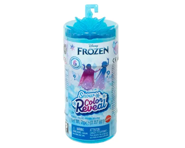 Papusa surpriza, Disney Frozen, Snow Color Reveal, HMB83